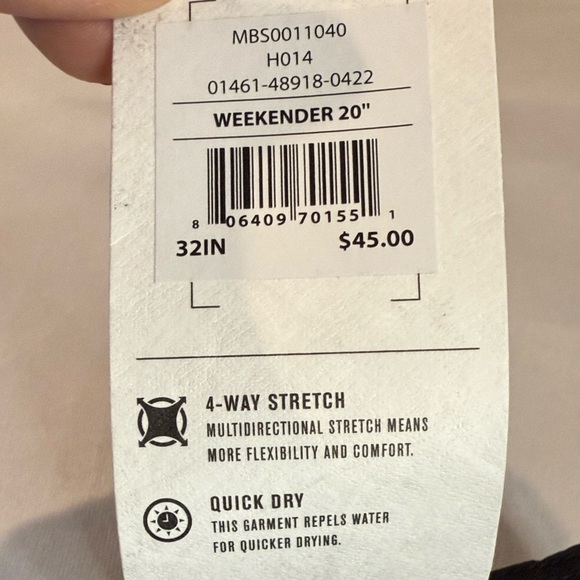 Hurley Weekender 20" Boardshorts Swimwear American July 4th-theme Men's Size 32 - Picture 16 of 16